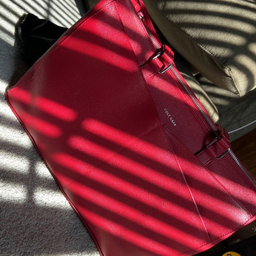 American Airlines FA Red Cole Haan purse